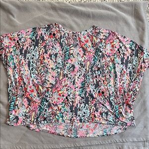 Floral Multicolor Women's Top